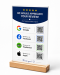 Multi-link Review Stand